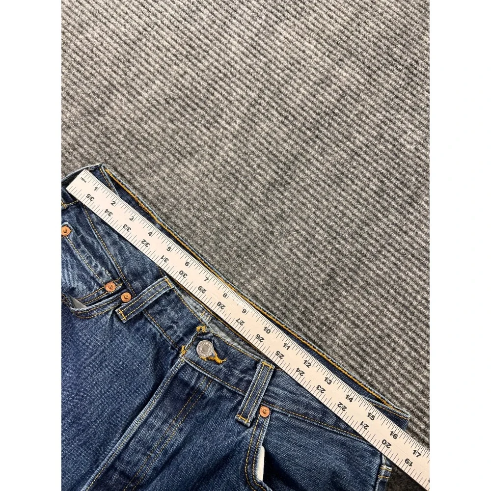 Levis 501 XX Original Fit Jeans Mens 34x29 Blue Denim Straight Leg Button Fly